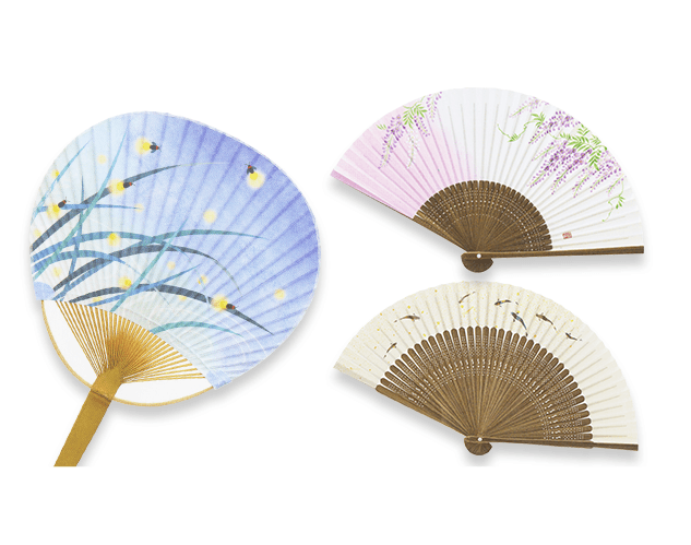 うちわ・扇子販売のお知らせ